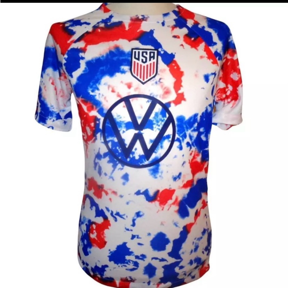 Nike USA Dri-FIT World Cup Soccer Top Jersey new